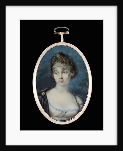 Princess Zinaida Aleksandrovna Belosel'skaia-Belozerskaia, 1808 by Peter Eduard Stroehling