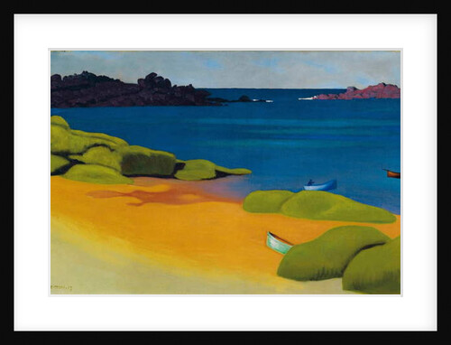 Bay at Tregastel, 1917 by Felix Edouard Vallotton