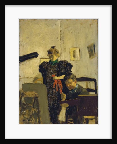 Vallotton at the Natansons', 1897 by Edouard Vuillard