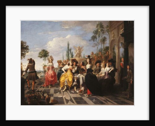 The Parable of the Prodigal Son - The Prodigal Son Dissipating his Patrimony by Hieronymus Janssens