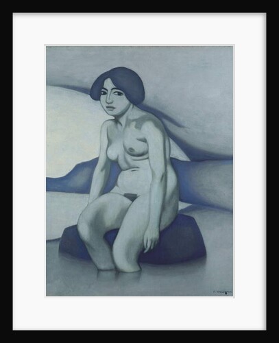 Green nude, 1916 by Felix Edouard Vallotton