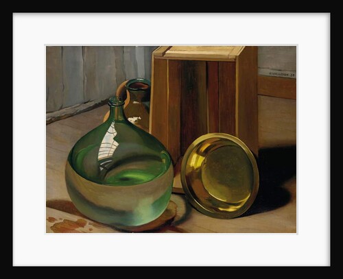 Dame-jeanne and caisse, 1925 by Felix Edouard Vallotton