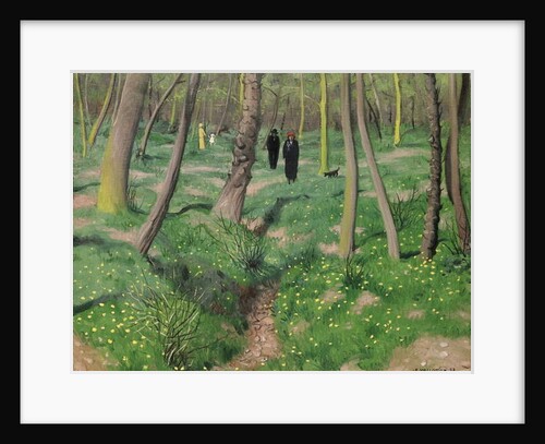 Undergrowth in Spring, 1923 by Felix Edouard Vallotton