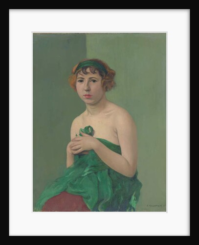 The Green Ribbon, 1911 by Felix Edouard Vallotton