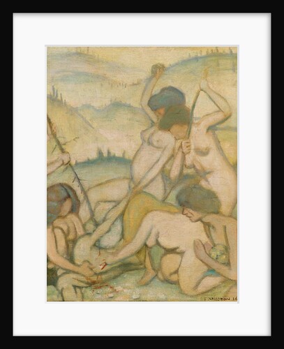 The Slaying of Orpheus, 1914 by Felix Edouard Vallotton