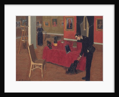 La Galerie Vallotton, 1914 by Marius Borgeaud