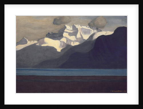 Lac Leman and Les Dents-du-Midi, 1919 by Felix Edouard Vallotton