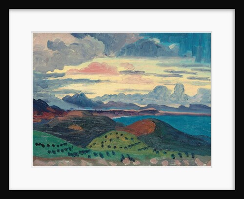Sunset over the Dalmatian Coast by Derwent Lees
