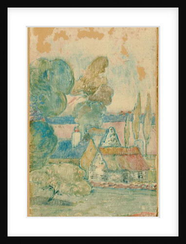 Les Chaumieres, 1894 by Paul Gauguin