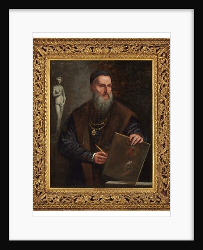 Imaginary Self Portrait of Titian by Pietro (1605-78) Della Vecchia