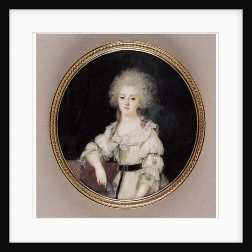 Madame Elisabeth de France, 1781-83 by Louis Marie Sicard