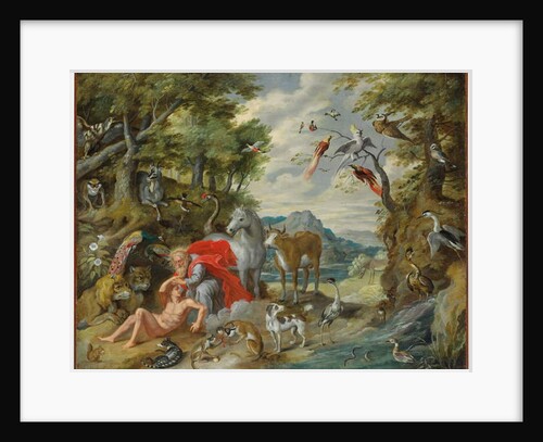 The Creation of Adam by Jan the Younger Brueghel