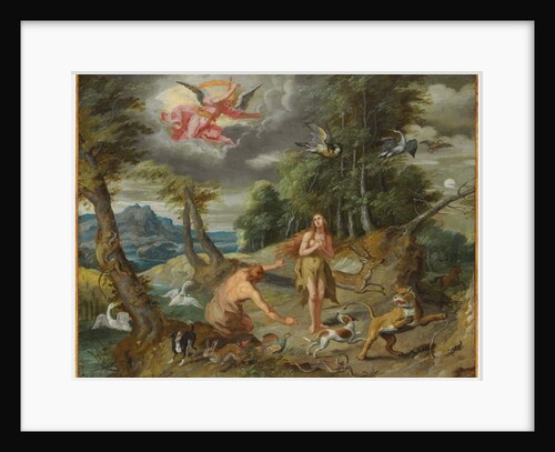 The Expulsion from Paradise by Jan the Younger Brueghel