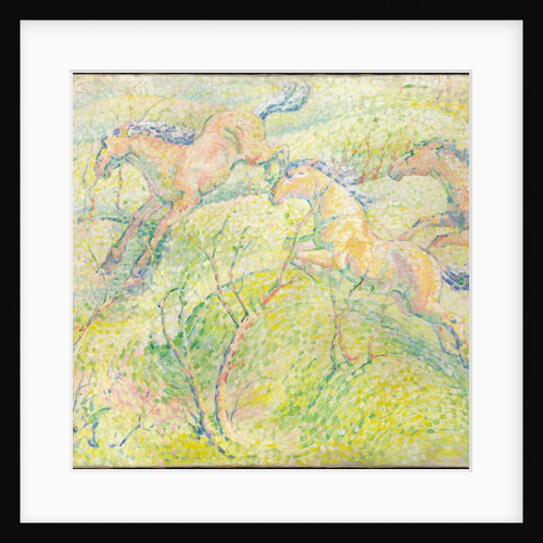 Jumping Horses, 1910 by Franz Marc
