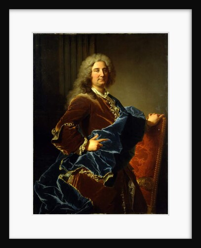 Portrait of the Marquis Jean-Octave de Villars by Hyacinthe Francois Rigaud