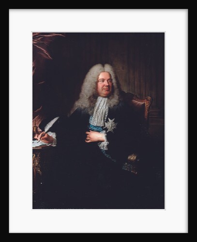 Portrait of Charles-Gaspard Dodun, Marquis d'Herbault by Hyacinthe Francois Rigaud
