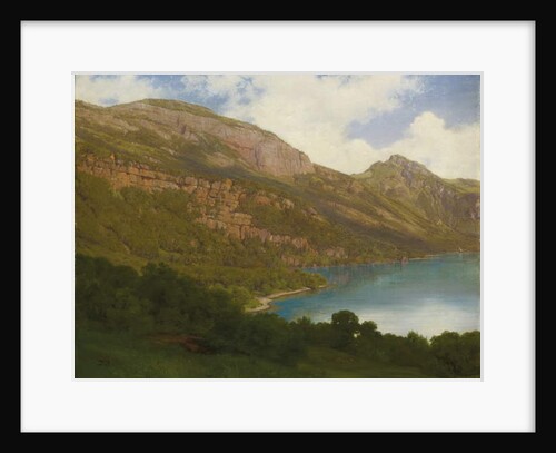 View from the Rigi overlooking Lake Lucerne, 1857 by Robert Zund