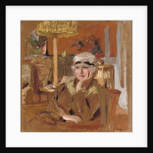 Lucy Hessel in a Black Velvet Ribbon, c.1921-25 by Edouard Vuillard