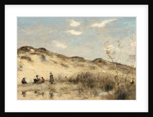 The Dunes of Dunkirk, 1873 by Jean Baptiste Camille Corot