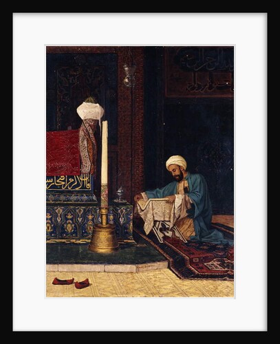 The Tomb of Mehmed I, Yesil Turbe, Bursa, 1881 by Osman Hamdi Bey