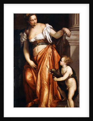 A personification of Sculpture, c.1557-59 by Veronese