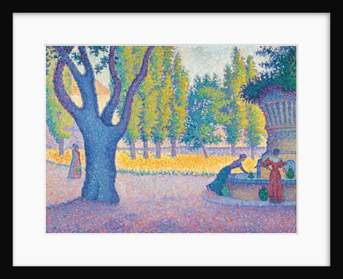 Saint-Tropez, Fontaine des Lices, 1895 by Paul Signac