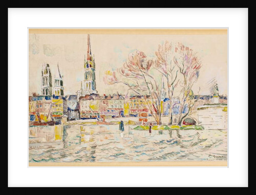 Rouen, 1924 by Paul Signac
