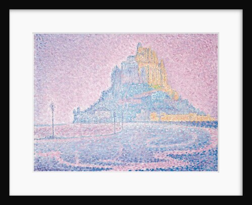Mont Saint-Michel, Fog and Sun, 1897 by Paul Signac