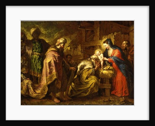 The Adoration of the Magi by Orazio de' Ferrari