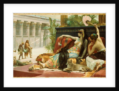 Cleopatra Testing Poison on Condemned Slaves, 1887 by Alexandre Cabanel
