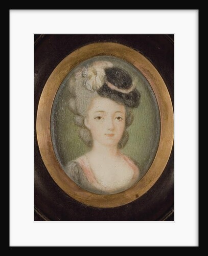 Portrait of Marie Adrienne Francoise de Noailles, Marquise de la Fayette by French School