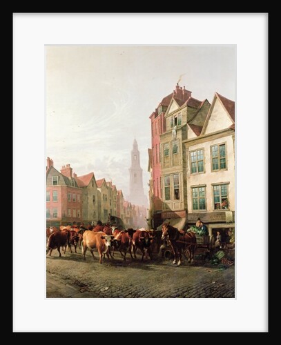 The Old Smithfield Market, 1887 by Thomas Sidney Cooper