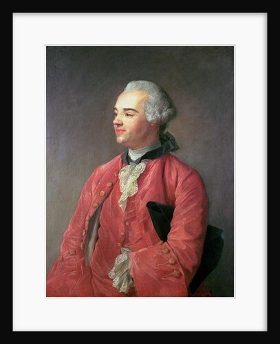 Portrait of Jacques Cazotte c.1760-65 by Jean-Baptiste Perronneau