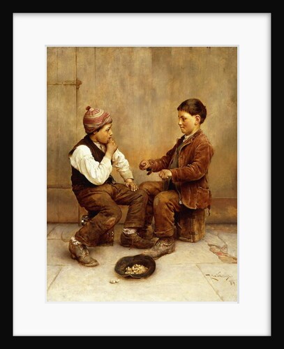 Pick a Hand, 1889 by Karl Witkowski