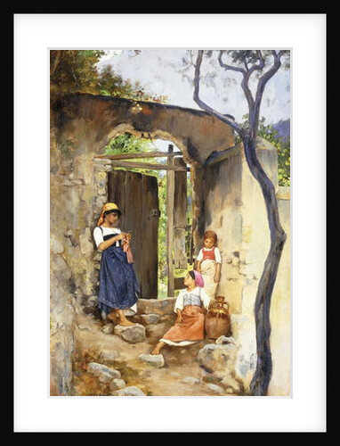 The Garden Door, 1906-1907 by Charles Caryl Coleman
