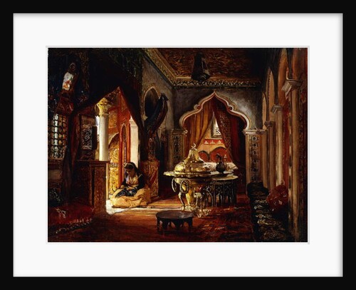 Within the Seraglio, 1879 by Frederick Arthur Bridgman