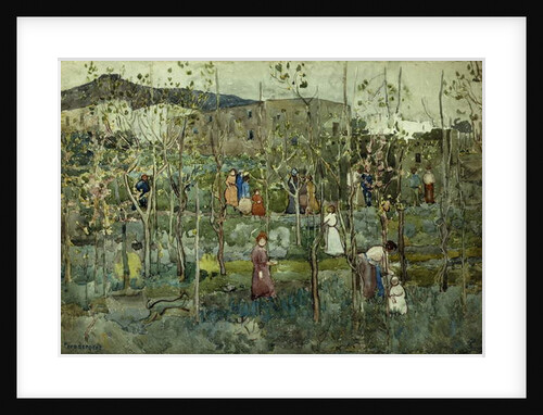 Capri, 1899 by Maurice Brazil Prendergast