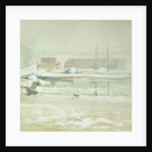 River Scene at Cos Cob, by John Henry Twachtman
