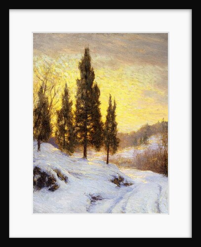 Winter Sundown, c.1900-1910 by Walter Launt Palmer