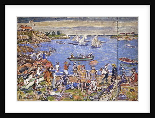 Near Gloucester by Maurice Brazil Prendergast