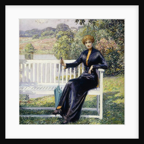 Lois in the Garden by Wilson Henry Irvine