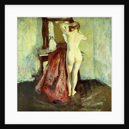 Nude Before Mirror by Charles Webster Hawthorne