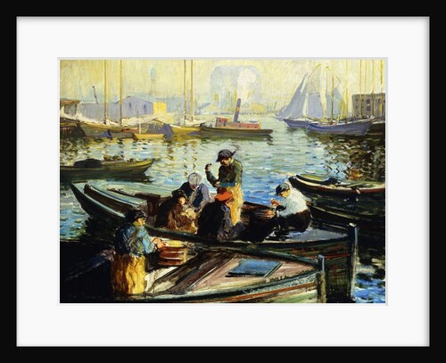 Boston Harbor by Arthur Clifton Goodwin