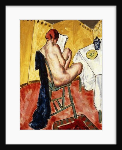 The Yellow Screen, by Alfred Henry Maurer