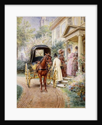 Mrs, 1891 and 1887 by Edward Lamson Henry