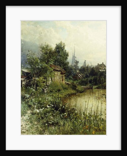 A Glimpse of Morristown, New Jersey by George Herbert McCord