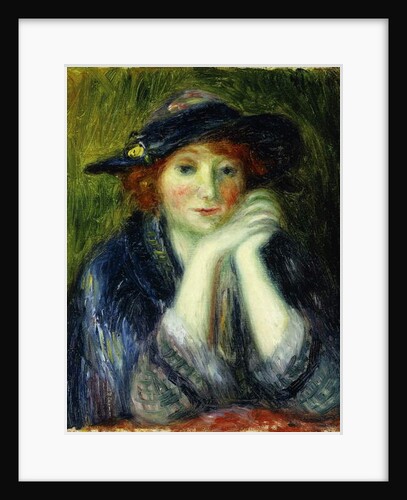 Portrait Study of an Artist's Model by William James Glackens