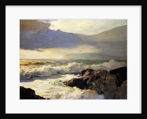 Rain Clouds and Sea by Frederick Judd Waugh