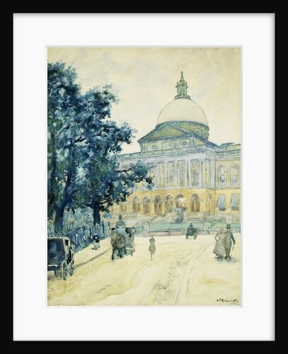 The Bullfinch State House, Boston, 1898 by James Kinsella