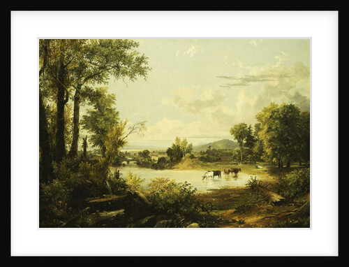 The Quiet Valley, 1856 by Jasper Francis Cropsey